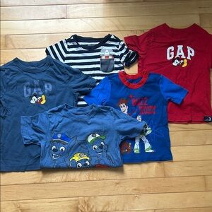 GAP / Old Navy / Nickelodeon etc Kids Short Sleeve Tees - Red, Blue, Navy, Black